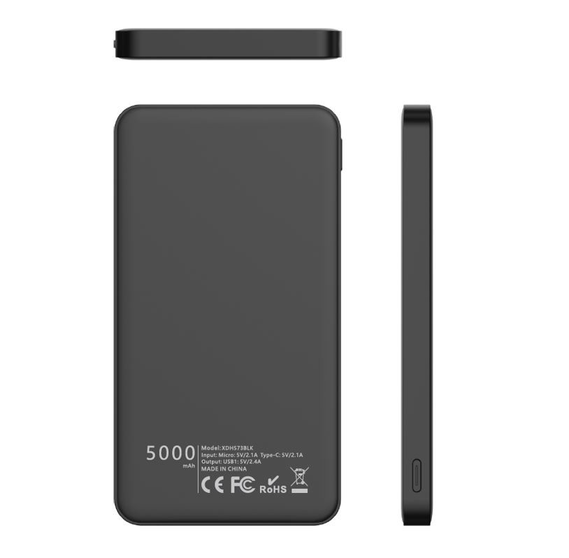 XD Enjoy XD XDH573BLK batteria portatile Ioni di Litio 5000 mAh Nero, Powerbank in Offerta su Stay On