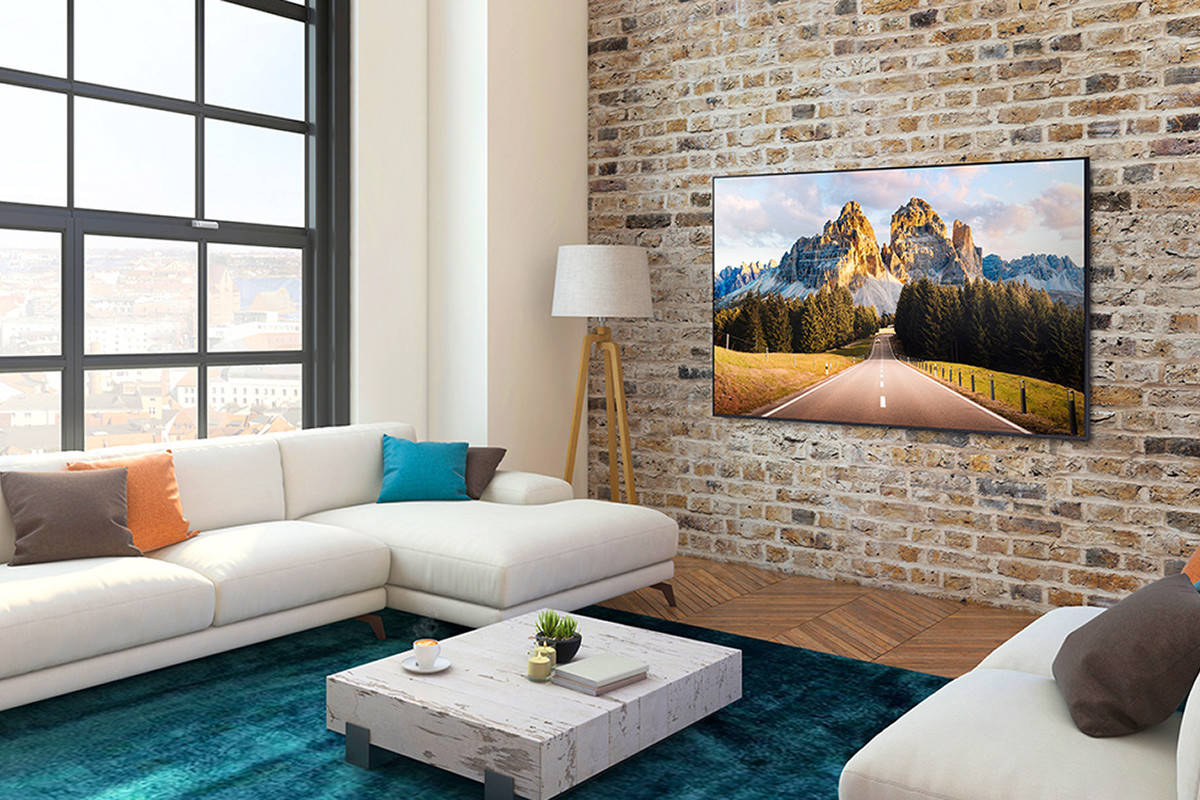 Samsung TV Crystal UHD 4K 43” UE43AU7170 Smart TV Wi-Fi