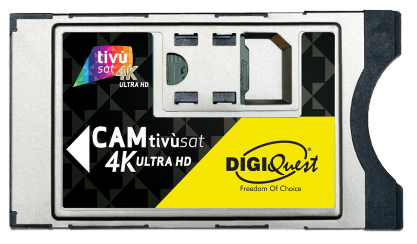 DIGIQUEST Cam Tivusat 4K Ultra HD Modulo di accesso condizionato (CAM), Decoder Satellitari in Offerta su Stay On