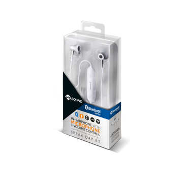 Auricolare Bluetooth 5.0 Bianco