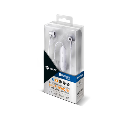 Meliconi MySound Speak DAY & NIGHT BT Cuffie Auricolare Bluetooth Bianco