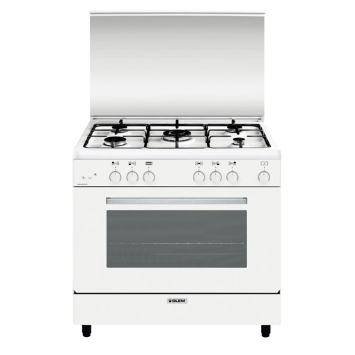 Glem Gas AN965GX cucina Piano cottura Bianco A