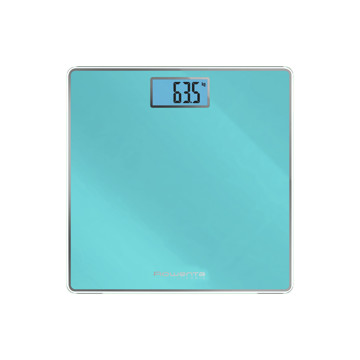 Bilancia pesapersona digitale 160kg 100gr 31x31 turchese