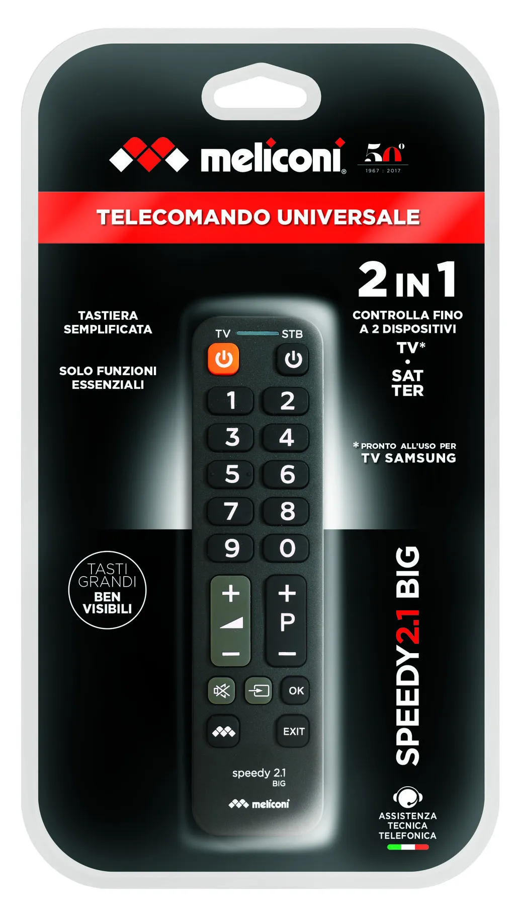 Cover Telecomando Compatibile con Sky Q EC302/EC201/EC202 Vocale (O0n