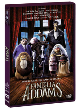 Dvd la famiglia addams+ bookle