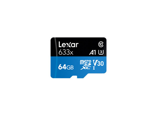 Lexar 633x memoria flash 64 GB MicroSDXC UHS-I Classe 10