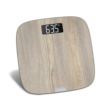 Bilancia pesapersona digitale 160kg 100gr 31x31 legno