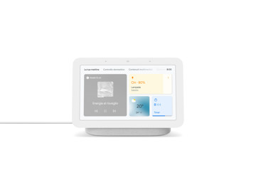 Google nest hub2 grigio chiaro