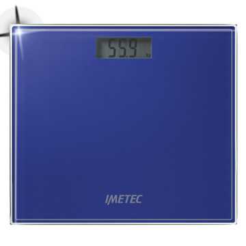 Bilancia Pesapersona Digitale 150Kg 100Gr Cm.30X30 Blu