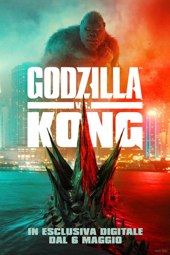 Warner Bros Godzilla vs Kong DVD Inglese, ITA