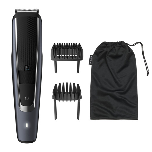 Philips BEARDTRIMMER Series 5000 Rifinitore per barba con impostazioni di precisione da 0,2 mm