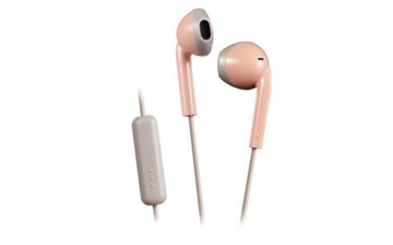 Auricolare con microfono pink microfono + pulsante, ipx2 bl