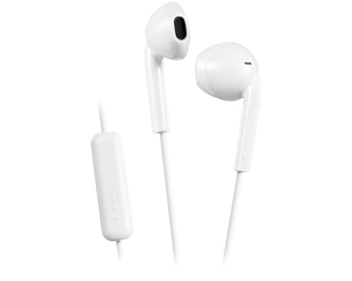 JVC HA-F17M Cuffia Auricolare Connettore 3.5 mm Bianco