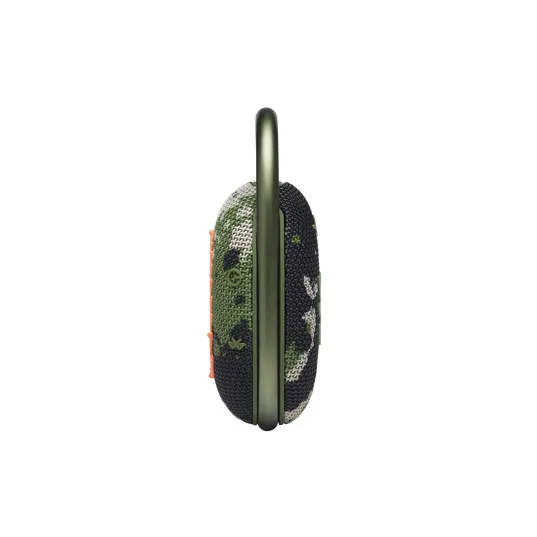 JBL Clip 4 – Altoparlante Bluetooth Portatile, Impermeabile IP67, 10 Ore Di Autonomia, Moschettone Integrato, Suono Ricco, Colore Squad Camouflage