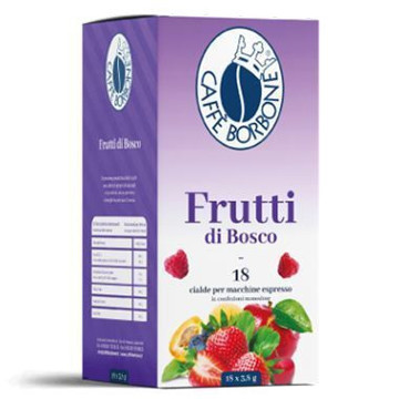 Borbone cialde frutta 18 pz 18 pz