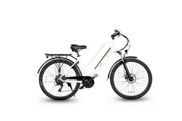 Emg queen 26 white 25km/h,60km,ruote da 26'