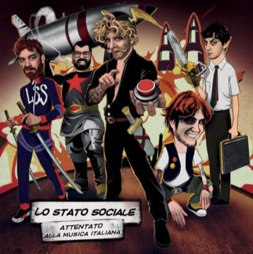 Cd lo stato sociale Attentato alla musica italiana