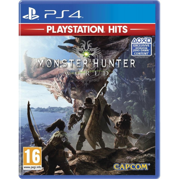 Capcom Monster Hunter World, Playstation Hits Hit per PlayStation Inglese, ITA PlayStation 4