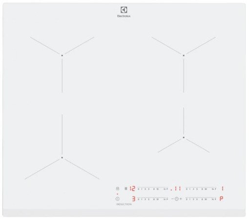 Electrolux LIL61443BW Bianco Da incasso 59 cm Piano cottura a induzione 4 Fornello(i)