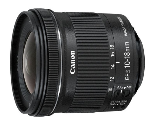 Canon EF-S 10-18mm f/4.5-5.6 IS STM + EW-73C + Lens Cloth SLR Obiettivo ultra-ampio Nero