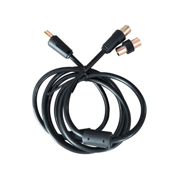 Cavo Ant.>75Db Nero M/F + Adattatore Incluso M/M Gold