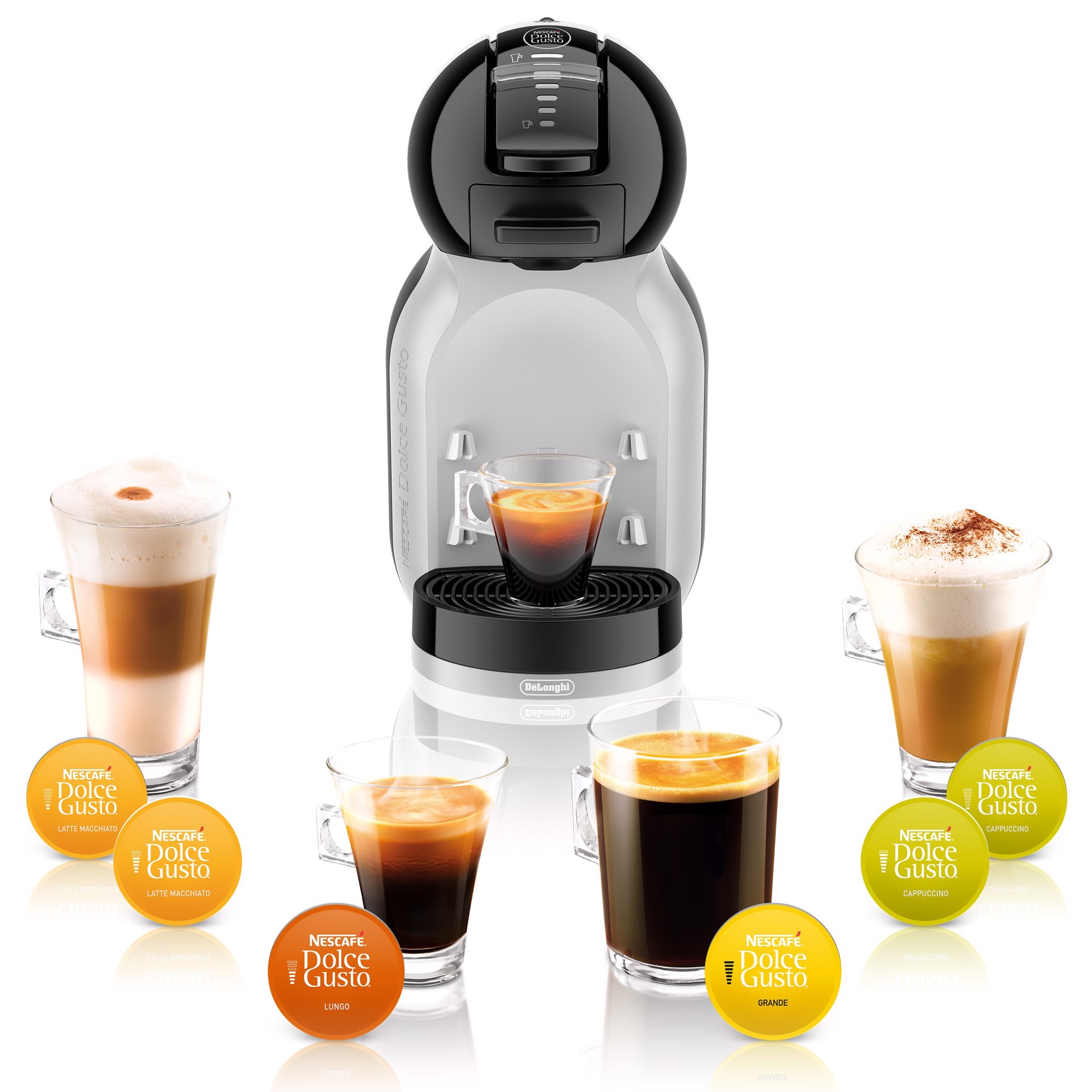 DeLonghi Nescafe Dolce Gusto Mini Me EDG155.BG - Nero/Grigio, Macchine  caffè in Offerta su Stay On