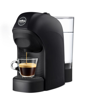 Macchina Caffè Amodomio Nera A Capsule Nera