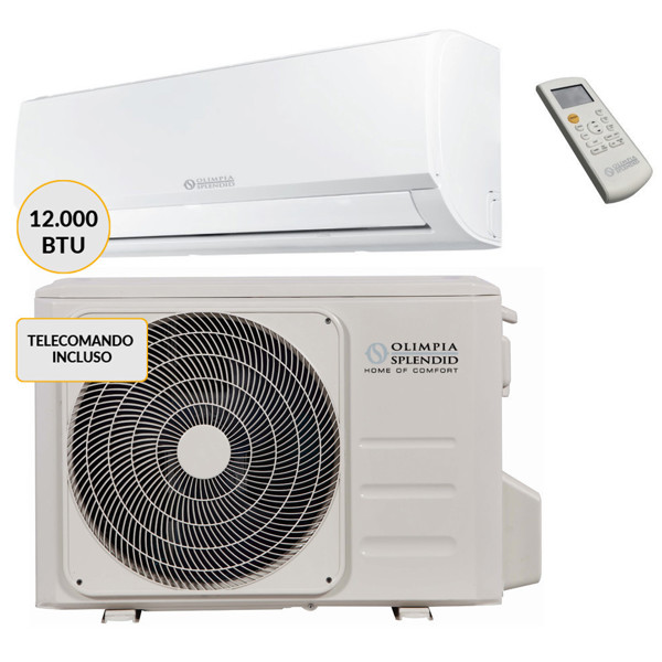 Olimpia Splendid Aryal S1 E Inverter 12 C A Climatizzatore MONO split system Bianco 12000 btu Wi-Fi