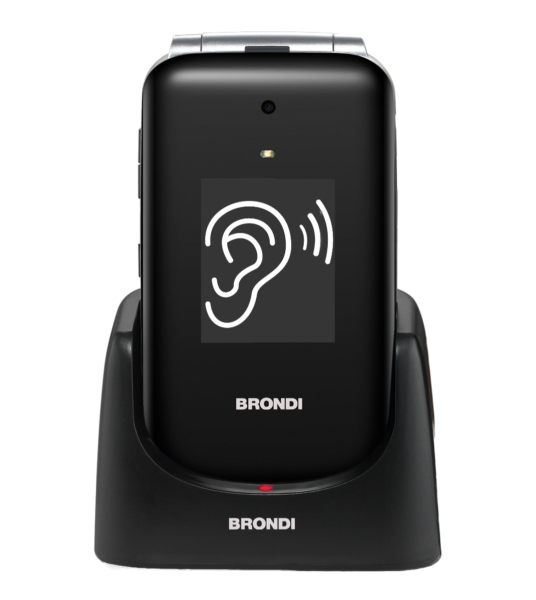 BRONDI Amico Supervoice 7,11 cm (2.8) Nero Telefono per anziani, Cellulari e Senior phone in Offerta su Stay On