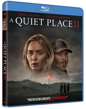 Dvd a quiet place II blu ray