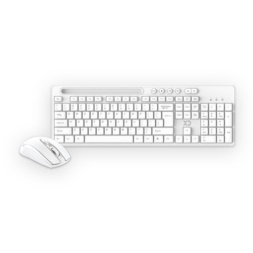 XD XDKB266WHT tastiera RF Wireless QWERTY Bianco