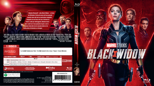 Walt Disney Pictures Black Widow Blu-ray Full HD Ceco, Inglese, ESP, ITA, Polacco