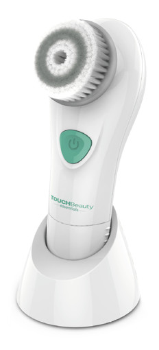 TouchBeauty TB-1487 Spazzola rotante Verde, Bianco Batteria