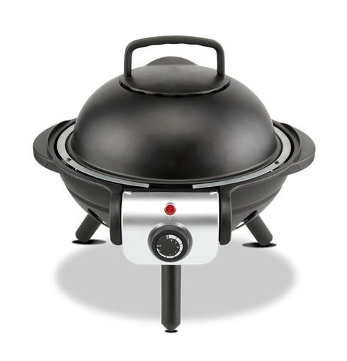 XD XDCHA8026 barbecue per l'aperto e bistecchiera Kettle Elettrico Nero, Argento 1000 W