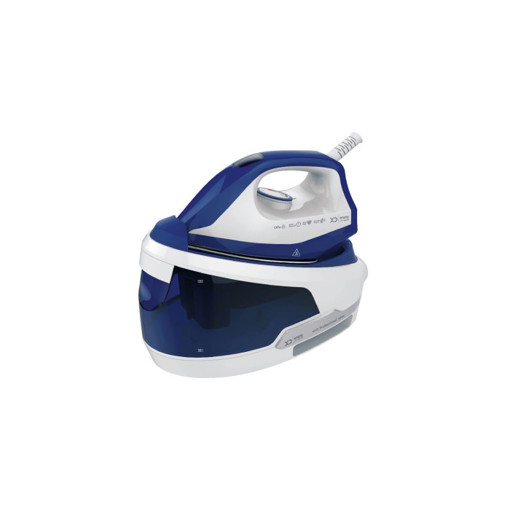 XD XDCU2480 ferro da stiro Ferro da stiro a secco e a vapore Ceramica 2200 W Blu, Bianco