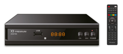 XD XDS785 set-top box TV Terrestre Full HD Nero