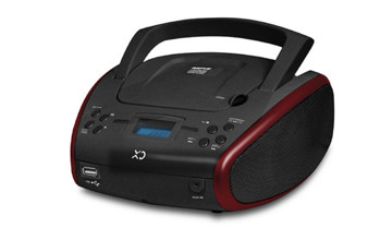 Radiolettore Cd Stereo Usb Mp3,Cd,Cd-R/Rw,Usb, Wh, Bl