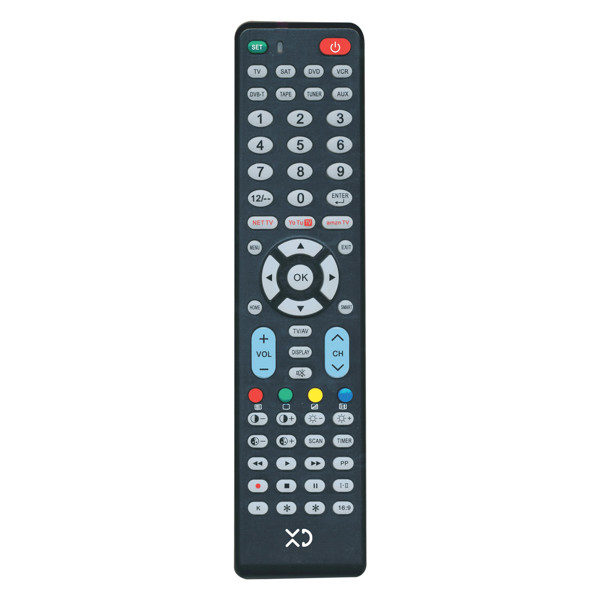 XD XDHY6500 telecomando Universale Nero