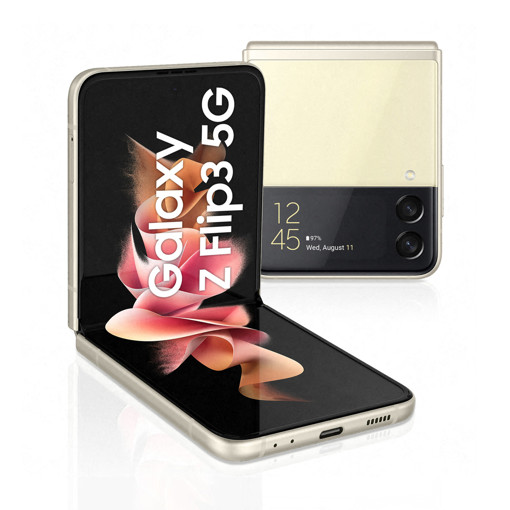 Samsung Galaxy Z Flip3 5G 256GB Cream RAM 8GB Display 1,9" Super AMOLED/6,7" Dynamic AMOLED 2X