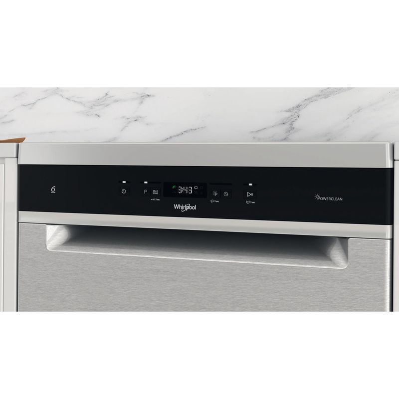 Whirlpool WFC 3C33 F X lavastoviglie Libera installazione 14 c
