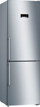 Frigorifero combinato inox h186 l60 p66