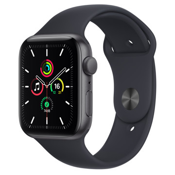 Apple watch se gps 44mm cass.allum nera,cint nero