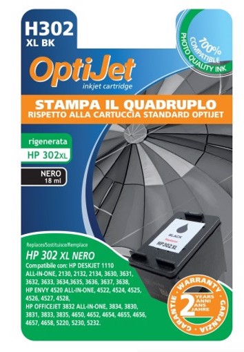 Ferrania OptiJet cartuccia d'inchiostro 1 pz Compatibile Resa elevata (XL)  Nero, Cartucce, Toner e Consumabili Compatibili in Offerta su Stay On