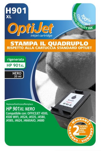 Ferrania OptiJet cartuccia d'inchiostro 1 pz Compatibile Resa elevata (XL) Nero