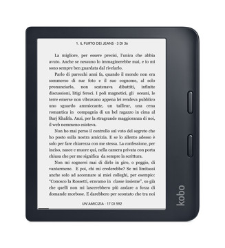 Kobo libra 2 hd 7" black 300ppi 32gb waterproof 215gr