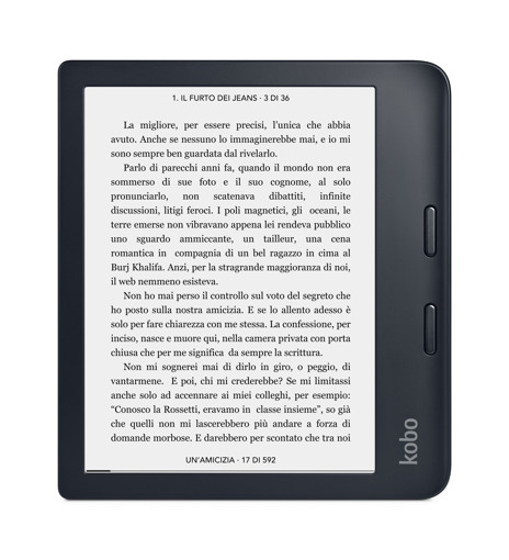 Rakuten Kobo Libra 2 lettore e-book Touch screen 32 GB Wi-Fi Nero