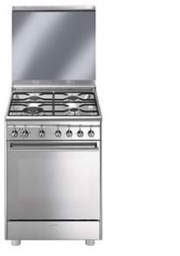 Smeg CX68M8-1 cucina Piano cottura Gas Acciaio inossidabile A