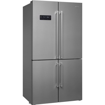 Frigorifero side by side inox