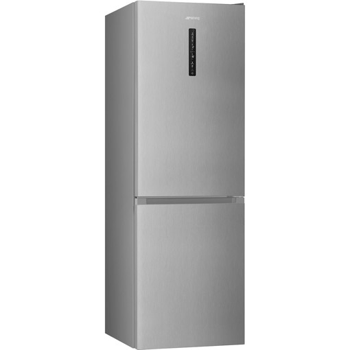 Smeg FC19XDND frigorifero con congelatore Libera installazione 326 L D Argento