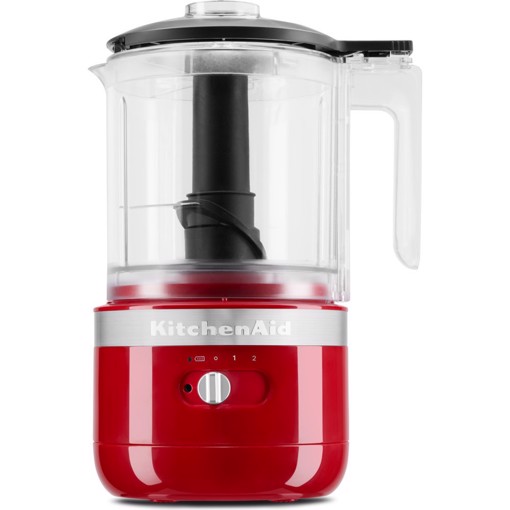 KitchenAid 5KFCB519EER tritaverdure elettrico 1,19 L 24 W Trasparente, Rosso